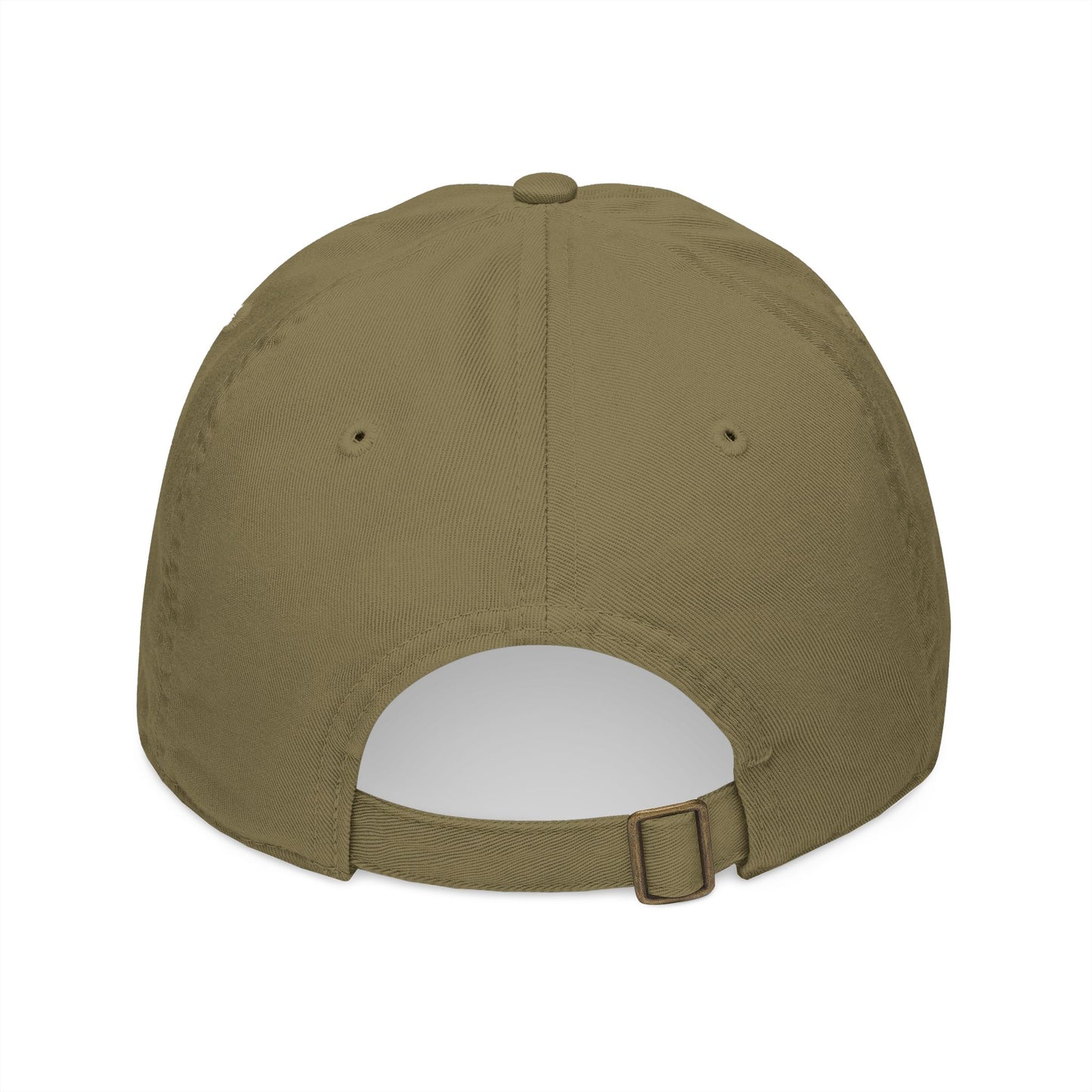 Embroidered Organic Baseball Cap - 'Eat The Word' Design for Faith & Style
