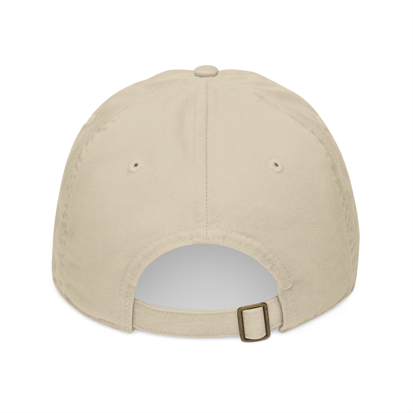 Embroidered Organic Baseball Cap - 'Eat The Word' Design for Faith & Style