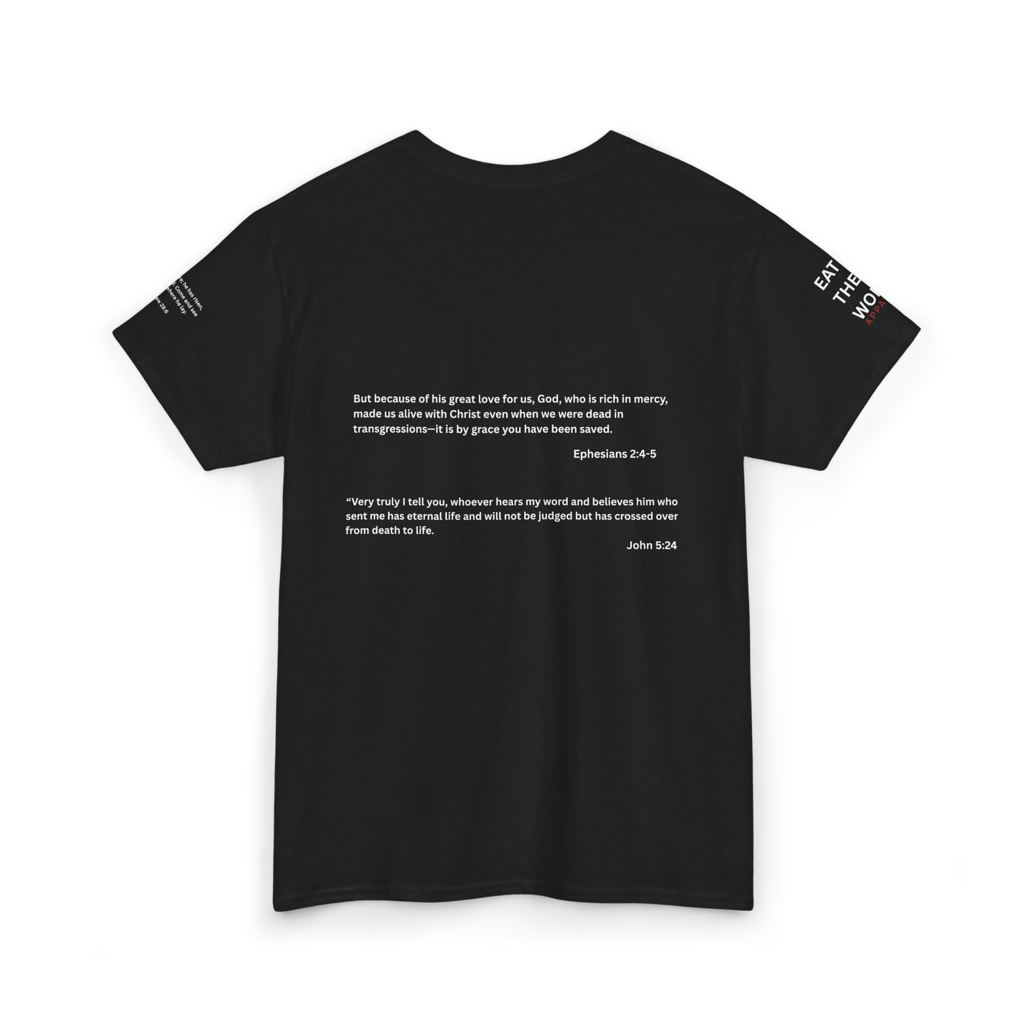 From Death to Life T-Shirt – Empty Tomb Christian Shirt | He Passed Over Me | Resurrection Faith Apparel