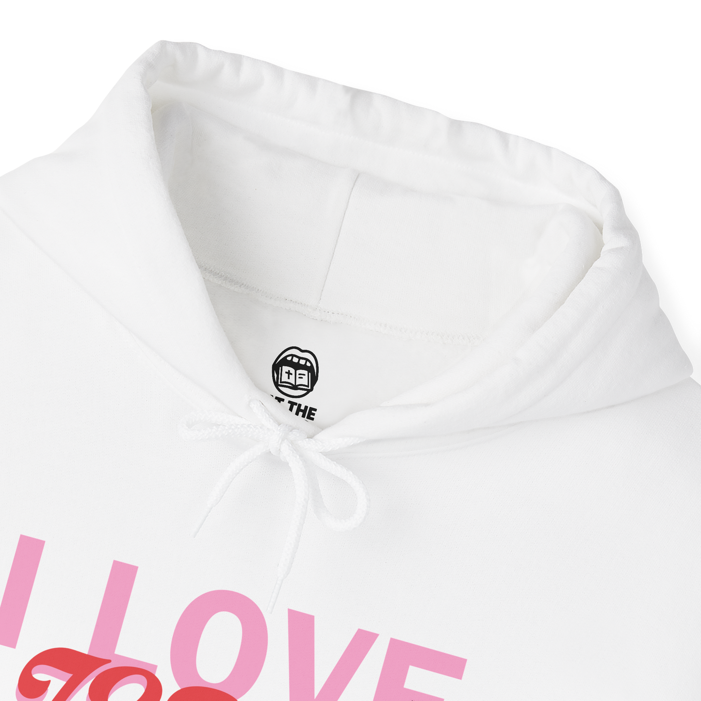 Love Jesus Hoodie – Unisex Christian Hoodie | Faith-Based Apparel for Everyday Wear