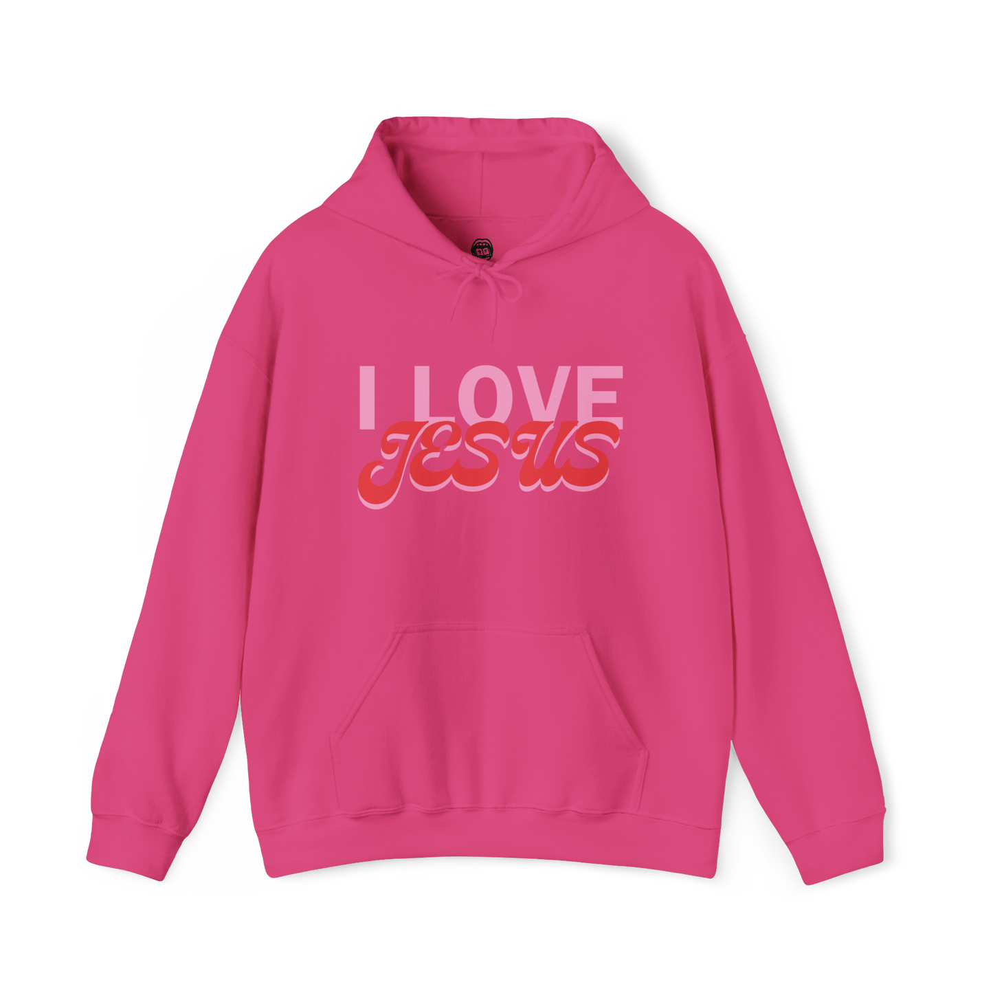 Love Jesus Hoodie – Unisex Christian Hoodie | Faith-Based Apparel for Everyday Wear