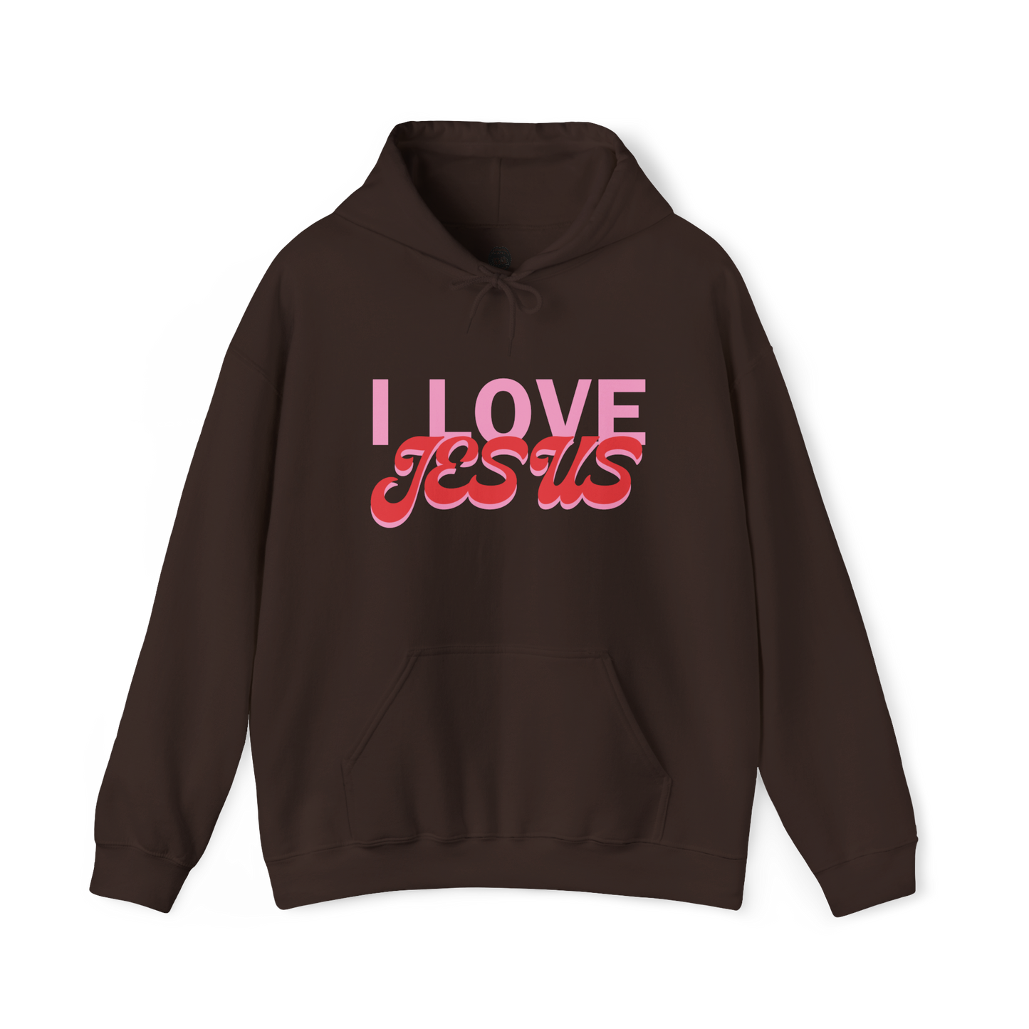 Love Jesus Hoodie – Unisex Christian Hoodie | Faith-Based Apparel for Everyday Wear