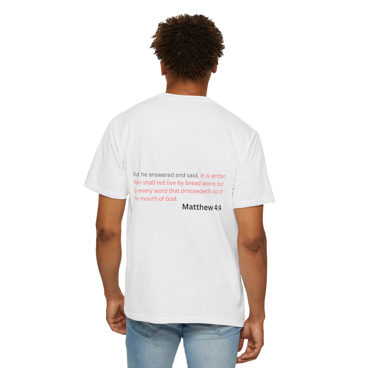 Classic Eat The Word T-Shirt – Unisex Christian Graphic Tee | Faith-Based Apparel Inspired by Scripture