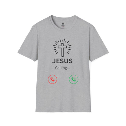 Jesus Is Calling T-Shirt – Unisex Christian Graphic Tee | Bold Faith Apparel (Copy)