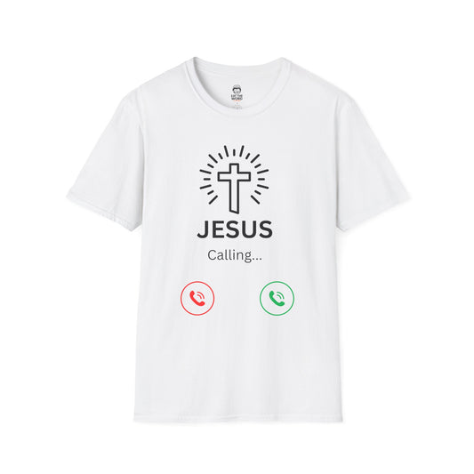 Jesus Is Calling T-Shirt – Unisex Christian Graphic Tee | Bold Faith Apparel (Copy)