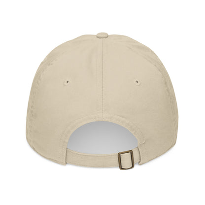 Embroidered Organic Baseball Cap - 'Eat The Word' Design for Faith & Style