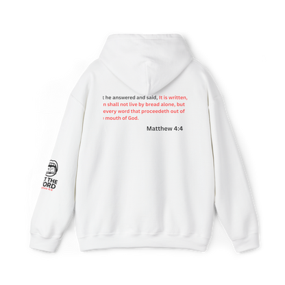 Classic Eat the Word Hoodie – Christian Faith-Based Apparel | Matthew 4:4 Inspired Sweatshirt