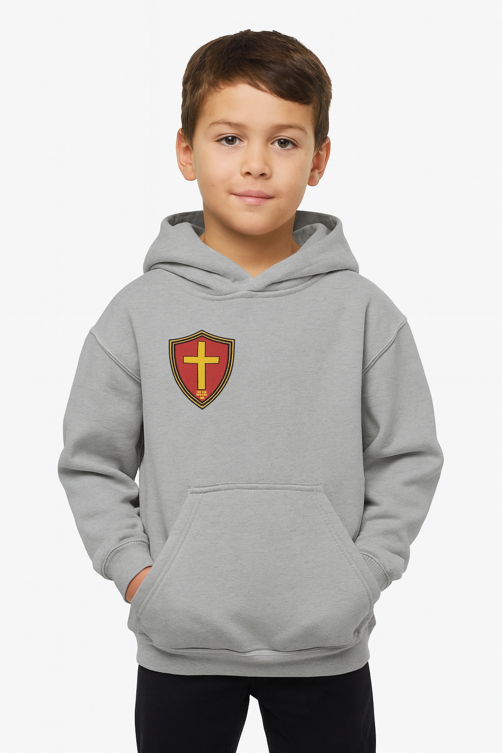 Kids “Full Armor of God” Hoodie | Christian Children’s Faith Hoodie – Ephesians 6:11