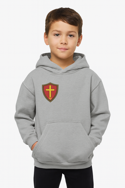 Kids “Full Armor of God” Hoodie | Christian Children’s Faith Hoodie – Ephesians 6:11