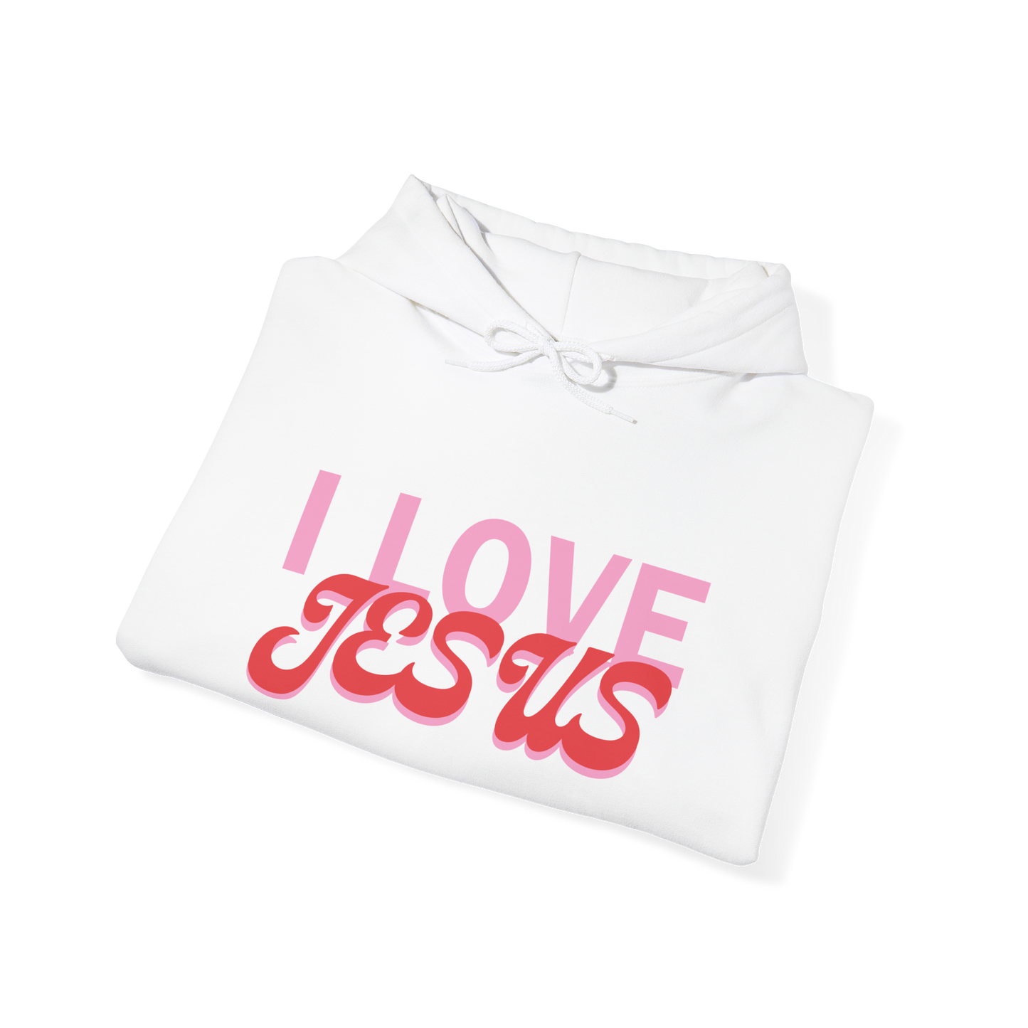 Love Jesus Hoodie – Unisex Christian Hoodie | Faith-Based Apparel for Everyday Wear