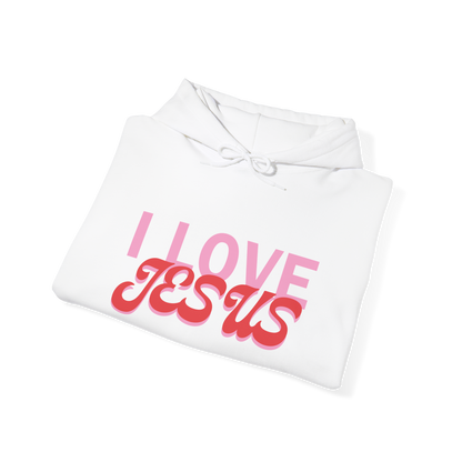Love Jesus Hoodie – Unisex Christian Hoodie | Faith-Based Apparel for Everyday Wear