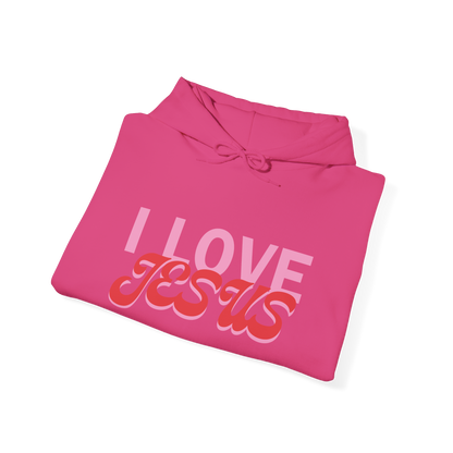 Love Jesus Hoodie – Unisex Christian Hoodie | Faith-Based Apparel for Everyday Wear