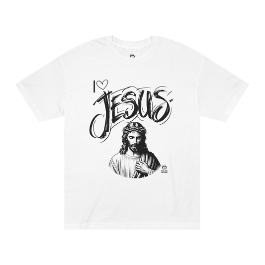 Love Jesus Unisex Classic Tee – Christian Graphic T-Shirt | Faith-Based Apparel for Men & Women