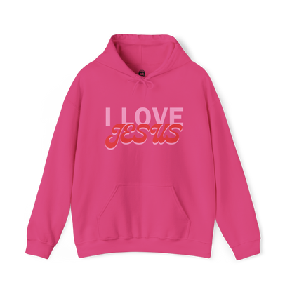 Love Jesus Hoodie – Unisex Christian Hoodie | Faith-Based Apparel for Everyday Wear