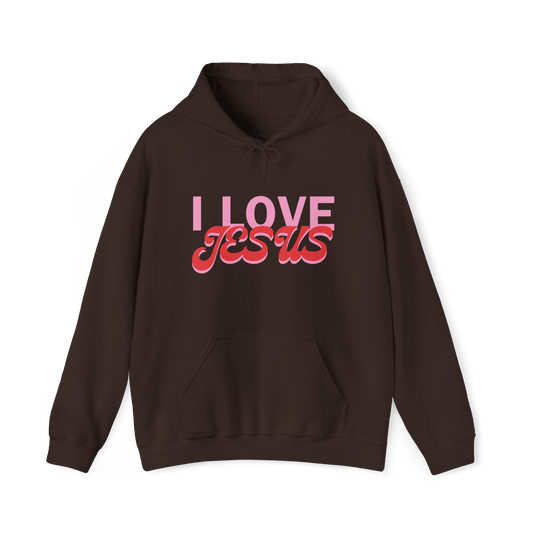 Love Jesus Hoodie – Unisex Christian Hoodie | Faith-Based Apparel for Everyday Wear