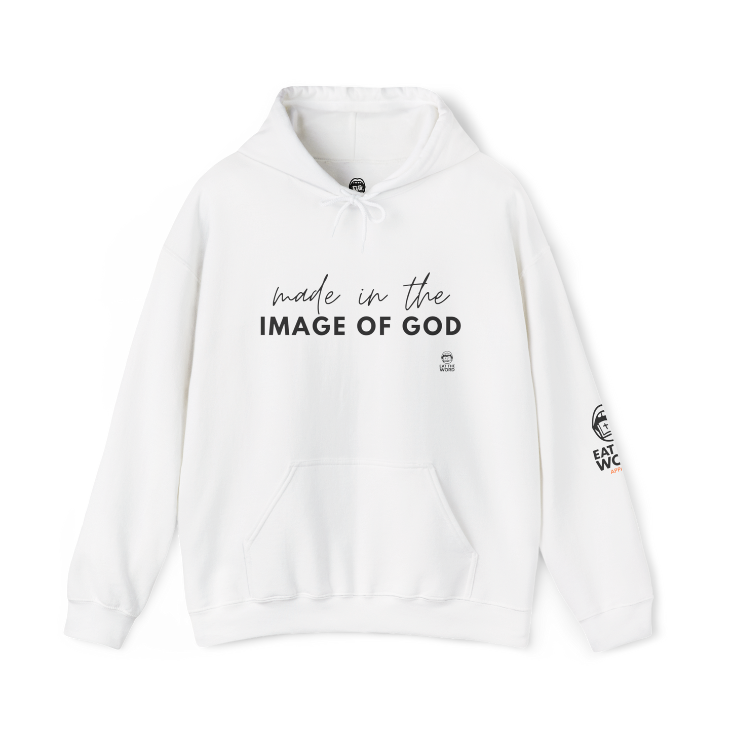 "Made in the Image of God Hoodie | Christian Identity & Faith Apparel"