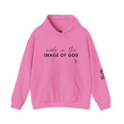"Made in the Image of God Hoodie | Christian Identity & Faith Apparel"