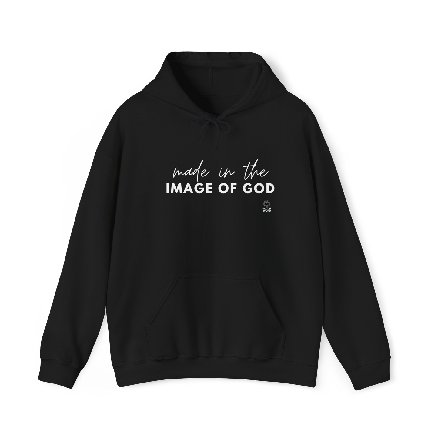 "Made in the Image of God Hoodie | Christian Identity & Faith Apparel"