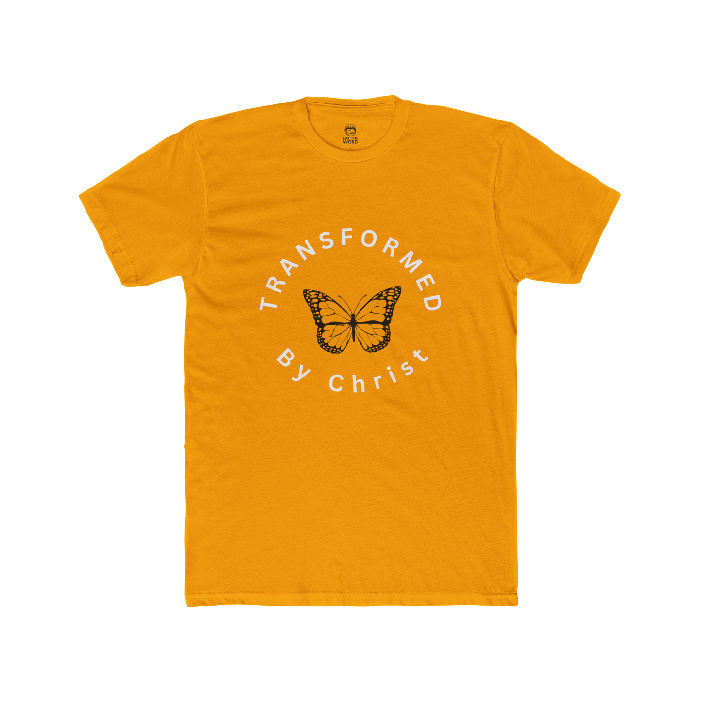 Transformed by Christ T-Shirt – Christian Faith Graphic Tee | Romans 12:2 Inspired Apparel