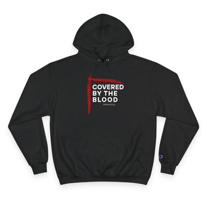 Covered by the Blood Hoodie – Christian Passover Hoodie | Exodus 12:13 Scripture Sweatshirt