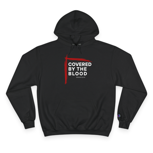 Covered by the Blood Hoodie – Christian Passover Hoodie | Exodus 12:13 Scripture Sweatshirt