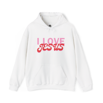 Love Jesus Hoodie – Unisex Christian Hoodie | Faith-Based Apparel for Everyday Wear