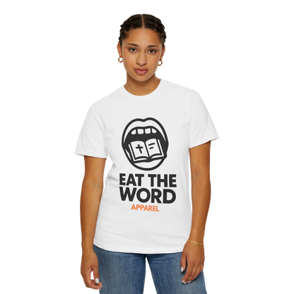 Classic Eat The Word T-Shirt – Unisex Christian Graphic Tee | Faith-Based Apparel Inspired by Scripture