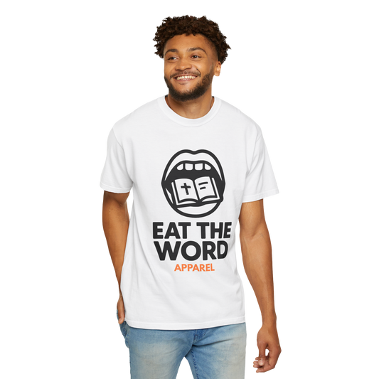 Classic Eat The Word T-Shirt – Unisex Christian Graphic Tee | Faith-Based Apparel Inspired by Scripture