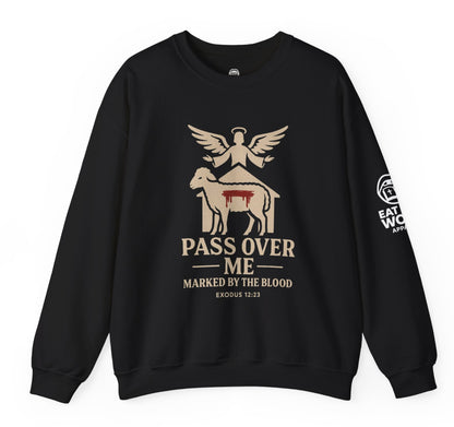 Pass Over Me T-Shirt – Covered by the Blood – Christian Passover Apparel | Eat The Word Apparel